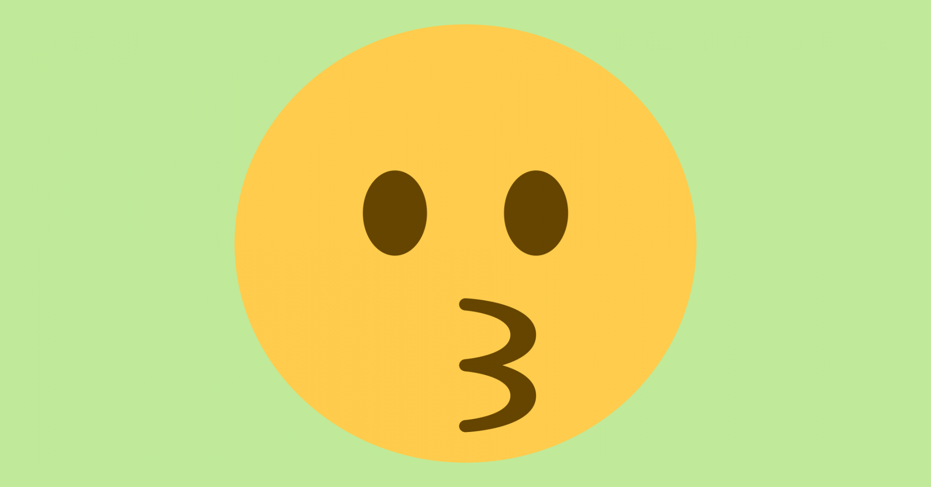 😗 顔の絵文字 3意味とコピーと貼り付けボタン