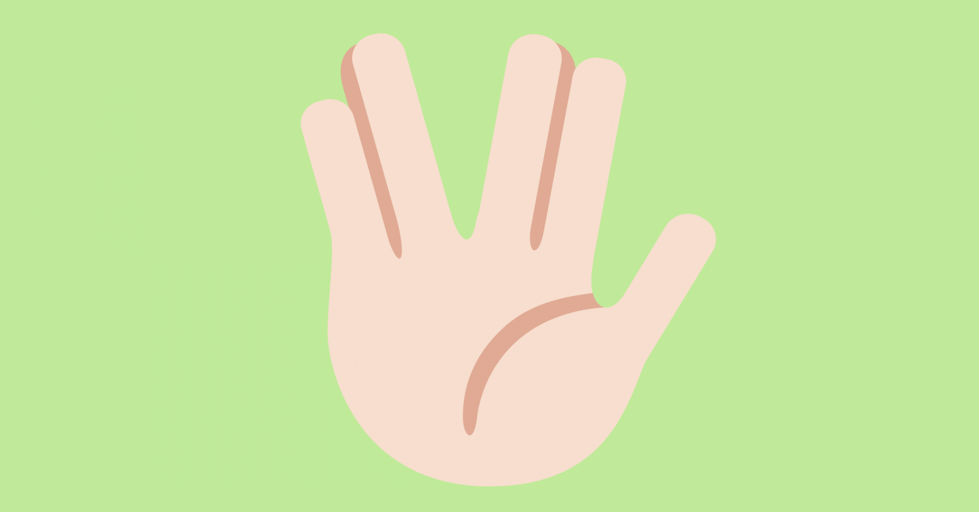 🖖🏻 vulcan salute Emoji (light skin tone) 3 Meanings and Copyand