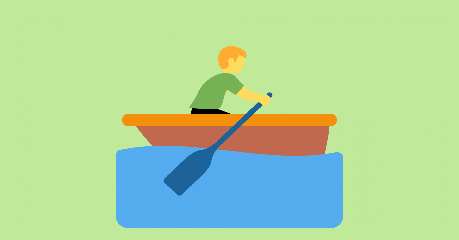 🚣‍♂️ man rowing boat Emoji Meaning and CopyandPaste Button