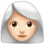 Emoji de mujer en Apple, iOS