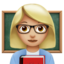 女上的Apple, iOS表情符号