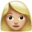 女上的Apple, iOS表情符号