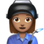 woman Emoji on Apple, iOS