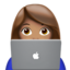 女上的Apple, iOS表情符号