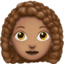 woman Emoji on Apple, iOS