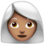 Emoji de mujer en Apple, iOS