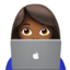 woman Emoji on Apple, iOS