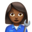 woman Emoji on Apple, iOS