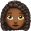Emoji de mujer en Apple, iOS