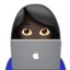 女上的Apple, iOS表情符号