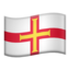 Emoji de bandera de Guernsey en Apple, iOS