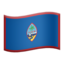 Emoji de bandera de Guam en Apple, iOS