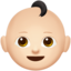 baby Emoji on Apple, iOS