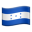 Emoji de bandera de Honduras en Apple, iOS