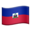 flag: Haiti Emoji on Apple, iOS