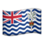 flag: British Indian Ocean Territory Emoji on Apple, iOS