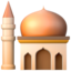 Emoji de mezquita en Apple, iOS