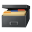 card file box Emoji on Apple, iOS