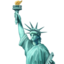 Emoji de Estatua de la Libertad en Apple, iOS