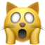 weary cat Emoji on Apple, iOS