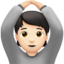 person gesturing OK Emoji on Apple, iOS