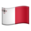 Emoji de bandera de Malta en Apple, iOS