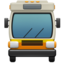 bus Emoji on Apple, iOS