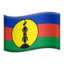 flag: New Caledonia Emoji on Apple, iOS