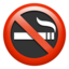 Emoji de prohibido fumar en Apple, iOS