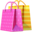 shopping bags Emoji on Apple, iOS