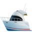 motor boat Emoji on Apple, iOS