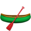 Emoji de canoa en Apple, iOS