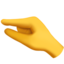 pinching hand Emoji on Apple, iOS