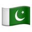 flag: Pakistan Emoji on Apple, iOS