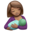 乳房上的Apple, iOS表情符号