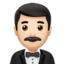 男人上的Apple, iOS表情符号