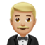 男人上的Apple, iOS表情符号