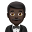 男人上的Apple, iOS表情符号