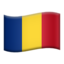 flag: Romania Emoji on Apple, iOS