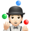 平衡上的Apple, iOS表情符号
