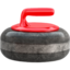 curling stone Emoji on Apple, iOS