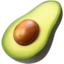 Emoji de aguacate en Apple, iOS