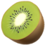 Emoji de kiwi en Apple, iOS