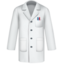 lab coat Emoji on Apple, iOS