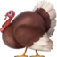 turkey Emoji on Apple, iOS