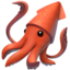 squid Emoji on Apple, iOS