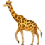 giraffe Emoji on Apple, iOS