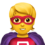 Emoji de superhéroe en Apple, iOS