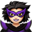 woman supervillain Emoji on Apple, iOS