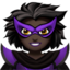 woman supervillain Emoji on Apple, iOS